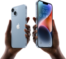 Apple iphone 15 in hand